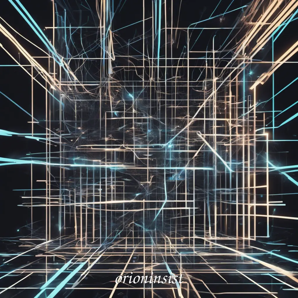 Abstract digital art representing the transformation from digital chaos to the organized, clear structure of the P.A.R.A. method.