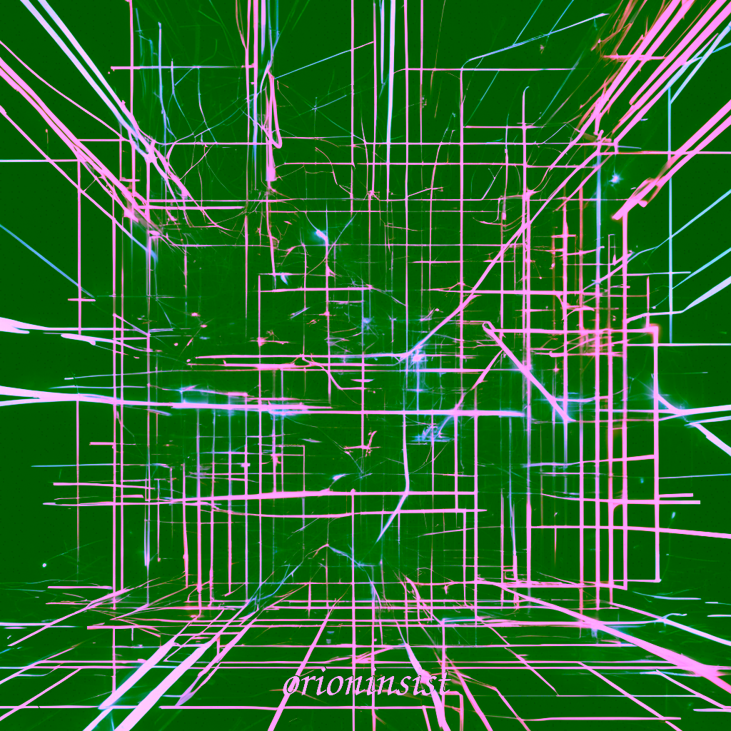 Abstract digital art representing the transformation from digital chaos to the organized, clear structure of the P.A.R.A. method.